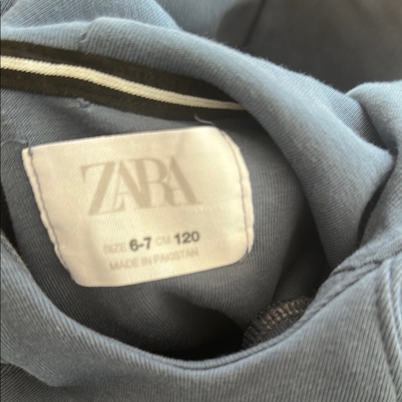 Zara Blue Kids Hoodie - Picture 7 of 7